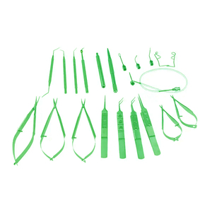 RTSIC Acero inoxidable 21 PCs instrumentos de cirugía de cataratas conjunto de instrumentos quirúrgicos oftálmicos de microcirugía conjunto de Oftalmología Fo - Product Image 2