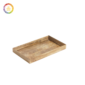 Plateau décoratif en bois pour la maison, le bureau ou les événements spéciaux-magnifiquement conçu avec un savoir-faire supérieur - Product Image 1