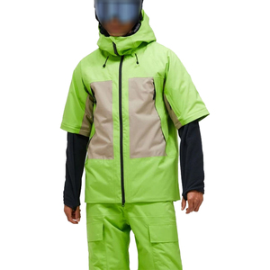 Traje de Esquí OEM para Hombre y Mujer, Chaqueta de Esquí Aislada 2026, Impermeable, Transpirable, Suave, Azul/Negro, Trajes de Snowboard Resistentes al Viento - Product Image 1