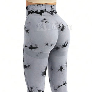 Vêtements de yoga femmes ascenseur Fitness Leggings tissu respirant conception femmes ascenseur Fitness Leggings vente directe d'usine - Product Image 6