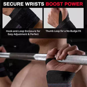 Bandes de poignet ajustables en gros avec logo personnalisé, respirantes, en matériau durable, best-sellers - Product Image 3