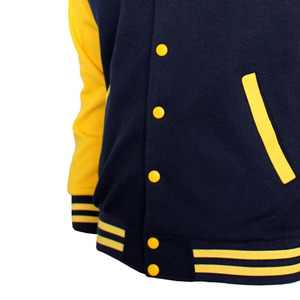 2004 veste universitaire de Baseball en cuir PU personnalisée pour hommes haute rue décontracté hiver laine corps OEM lettre motif Service fini - Product Image 5