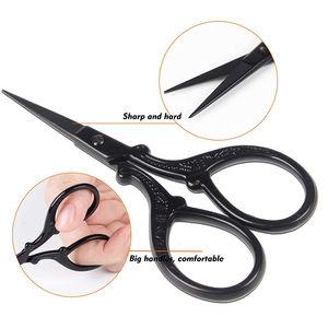 Ciseaux vintage en acier inoxydable de précision pour travaux de broderie, ciseaux à ressort multifonctionnels en acier inoxydable, pas cher - Product Image 2