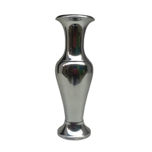 Florero de aluminio de alta calidad con acabado pulido brillante para decoración del hogar Decoración de mesa Florero - Product Image 6