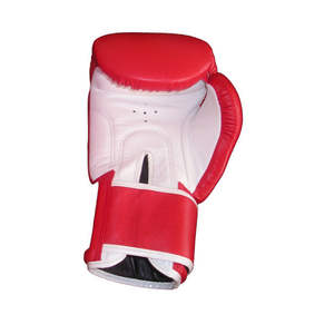 Guantes de boxeo de cuero genuino de nuevo diseño con correa de cierre de bucle fabricados en Pakistán para la venta en artes marciales a bajo precio - Product Image 2