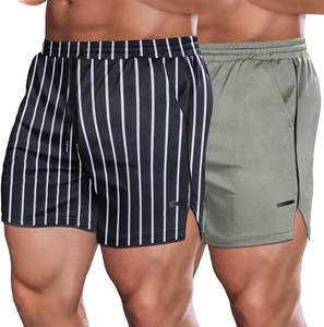 Nouveau short de sport d'été pour hommes pour la salle de sport Musculation Jogging Beach Fitness-Loose Casual Mesh Joggers Anti-Rides Caractéristique Solide - Product Image 4