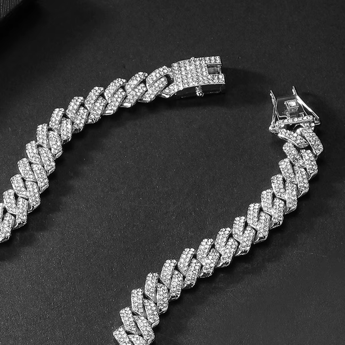 Estilo de cadena plateado 1-372