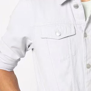 New Fashion Design High Quality <b>Men</b> <b>Denim</b> <b>Jacket</b> Wholesale Price Custom Made <b>Men's</b> <b>Denim</b> <b>Jackets</b> - Product Image 5