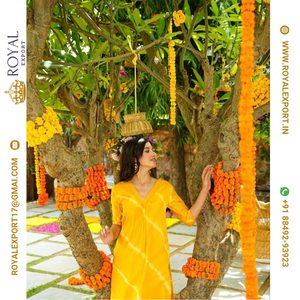 Royal Export Surat's Beautiful Maslin Silk Kurti Collection Nouvelle robe ethnique au prix de gros Fêtes d'été Royal Export Surat - Product Image 2