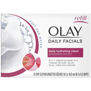 Olay 2-en-1 Paños faciales diarios normales, 33-Count (paquete de 2) - Product Image 4