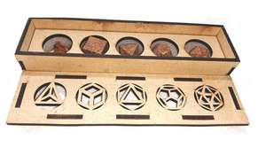 Mariam Jasper คริสตัลชุดเรขาคณิตพร้อมกล่องแกะสลักหินธรรมชาติอันศักดิ์สิทธิ์สำหรับการรักษา platonic ของแข็งรูปทรงเรขาคณิตที่ไม่ซ้ำกัน - Product Image 6