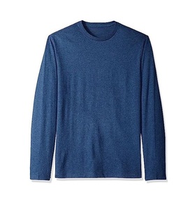 เสื้อยืดแขนยาวเข้ารูปสำหรับผู้ชายเสื้อยืดลำลองและอเนกประสงค์ทรงสลิมฟิตแขนยาวทำจากผ้าฝ้ายใส่สบาย - Product Image 1