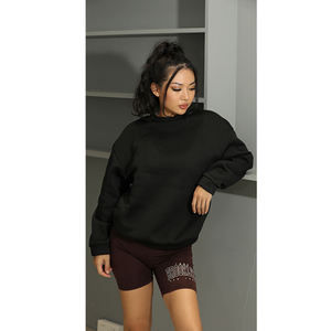 Sweat-shirt à capuche décontracté imprimé pour femme, automne 2025, manches longues, pull-over, longueur régulière, vêtements d'hiver, 100% fibre de bambou, séchage rapide - Product Image 6