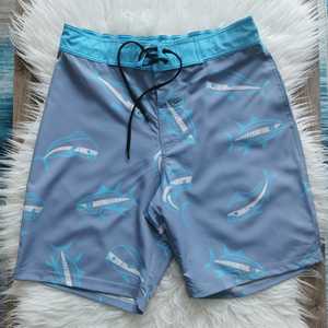 Shorts de pêche pour hommes à étiquette privée personnalisée, boardshorts, shorts de plage, logo personnalisé, respirant, séchage rapide, maillots de bain pour hommes - Product Image 4