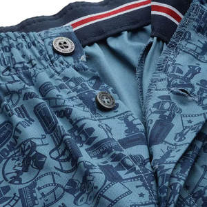 กางเกงขาสั้นผู้ชายพิมพ์ลาย2025ระบายอากาศได้ดีกางเกงขาสั้นผู้ชายจากปากีสถาน - Product Image 4