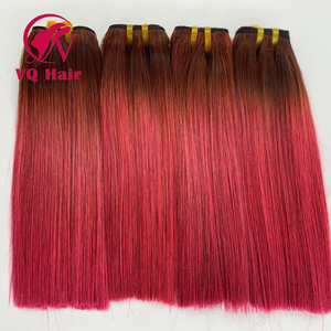 Perruques de cheveux humains d'origine vietnamienne Remy pour femmes noires Bone Straight best-seller couleur ombrée - Product Image 1