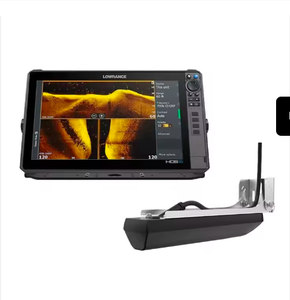 NOUVEAU LOWRANCE HDS-16 Live avec Active Imaging 3-en-1, transpondeur de montage sur transom C-MAP PRO C3-en-1 - Product Image 1