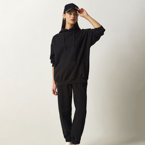 Novedades: Conjunto Deportivo Casual para Mujer, Tallas Grandes, Estampado Personalizado, Suave, Transpirable y Ecológico para Invierno - Product Image 4