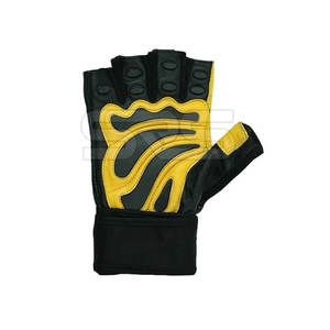 Venta al por mayor Fitness Neopreno Levantamiento de pesas Guantes de entrenamiento Logotipo personalizado Levantamiento de pesas Guantes - Product Image 4
