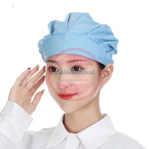 100% algodón Hospital uniforme enfermería Scrubs gorras personalizadas Unisex Scrub Hat - Product Image 4