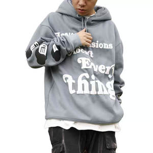 Vente en gros de sweats à capuche vintage bouffants tendance pour femmes design personnalisé sweats à capuche imprimés bouffants sweats à capuche hommes tendance - Product Image 2