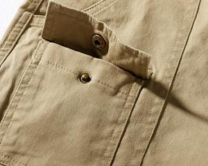 Venta al por mayor Atlético personalizado ropa de trabajo 100% algodón pantalones cortos de fitness pesados con botón pantalones cargo patrón sólido estilo casual para hombres - Product Image 4