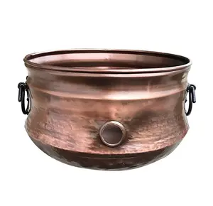 Nieuw Ontwerp Goedkope Prijs Slang Pot Best Verkopende En Hoge Kwaliteit Custom Metalen Tuinslang Pot Handgemaakt In India