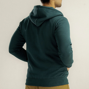 Sudadera con Capucha de Nuevo Estilo, 100% Algodón, Sudadera con Capucha de Forro Polar para Hombre, Diseño Sólido, Sudadera con Capucha con Cremallera para Invierno - Product Image 4