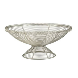 Gold Plated Wire Kitchen Fruit <b>Basket</b>, Wrought Iron Fruit <b>Basket</b>, Kitchen Utensil <b>Basket</b>, Countertop <b>Basket</b>, Farmhouse <b>Basket</b> - Product Image 3
