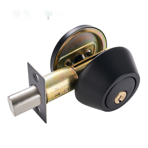 Nhà Máy Bán Buôn Matt Đen Duy Nhất Khóa Xi Lanh Chốt Khóa Không Thấm Nước Và Chống Trộm Tính Năng Key Mở Khóa Cách - Product Image 2