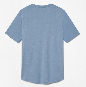 กล้ามเนื้อแบบกําหนดเองพอดีบางเสื้อยืดเปล่าธรรมดาเสื้อยืดดริฟิตพื้นฐานผู้ชาย - Product Image 5