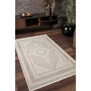 Vavien 1377 Beige 10mm Epaisseur Machine Made Tapis Doux Texturé Style Classique pour Salon Chambre Couloir Rectangle pour Maison Plancher - Product Image 4