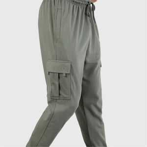 Vente chaude Hommes Joggers Performance Élégant Pantalon De Sport Confortable Avec Couture Intentionnelle Placement Solide Motif Tie Dye Technique - Product Image 2