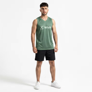 เสื้อบาสเก็ตบอลพรีเมียม ซีจ ฟิลด์ สำหรับทีมมืออาชีพ คลับฝึกซ้อม ชุดกีฬาตาข่ายระบายอากาศ - Product Image 1