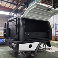 Couvercle de tonneau en aluminium robuste pour lit de camion pour camionnette et voiture de remorque extérieure
