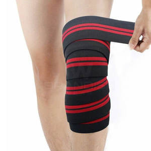<b>High</b> Quality Wholesale Top Selling Workout Gym <b>Knee</b> Wrap Hot Sale OEM Service Fitness Weightlifting <b>Knee</b> Wrap - Product Image 5