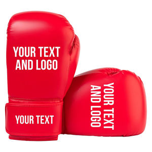 Gants de boxe en cuir personnalisables les plus vendus - Professionnels, légers, imperméables, avec sangle de poignet réglable, haute qualité - Product Image 1