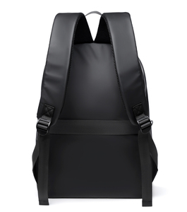 Venta caliente de cuero genuino duradero de lujo respetuoso con el medio ambiente geométrico grande logotipo personalizado mochila multifuncional para ordenador portátil Unisex 2026 - Product Image 2