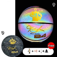 Ballon de basketball LED lumineux personnalisé phosphorescent en caoutchouc, haute luminosité, double éclairage, avec revêtement en PU – Idéal pour les cadeaux