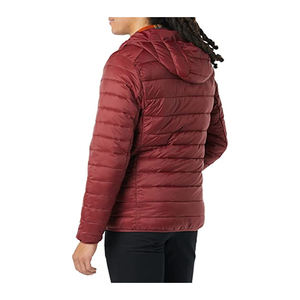 Venta al por mayor de alta calidad de los hombres de invierno Puffer chaqueta Stand Collar caliente con la parte delantera del logotipo de la posición - Product Image 2