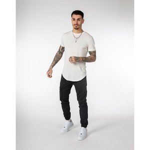 T-shirt uomo Basic con stile drappeggiato - Product Image 4