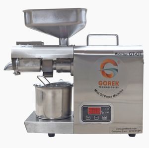 Prensa de Aceite Doméstica Automática de 600W, Prensado en Frío, Acero Inoxidable 304, Extractor con Control de Temperatura para Semillas y Nueces - Product Image 1