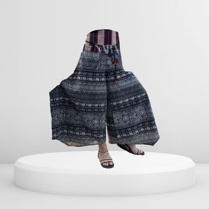 Style Naga Sarouel Confortable Coupe Décontractée 100% Toile de Coton Respirant Écologique Activités Quotidiennes Mode Ethnique - Product Image 5