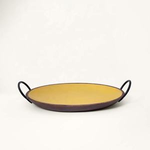 Bandeja de madera para servir alimentos y bebidas, organizar artículos, exhibición de la tienda y uso en la cocina, característica decorativa - Product Image 3