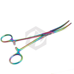 คีมหนีบห้ามเลือดอเนกประสงค์สีรุ้ง8 "คีมสเตนเลสเครื่องมือผ่าตัด - Product Image 6