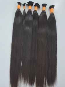 เส้นผมดิบจัดแนว100% สำหรับผู้บริจาคหนึ่งคนไม่หลุดร่วงไม่พันกัน - Product Image 2