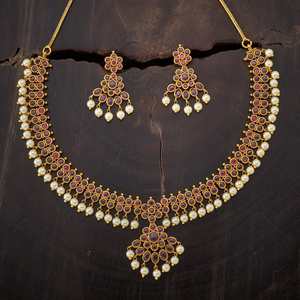 Antique <b>Necklace</b> 148404 Elegant and Timeless for Wedding Occasions - Product Image 4