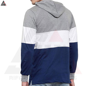 Vente en gros de sweat à capuche en molleton lourd Basics coton mélangé pour hommes sweat à capuche en polaire personnalisé surdimensionné pull tenue décontracté sweat à capuche en polaire - Product Image 5
