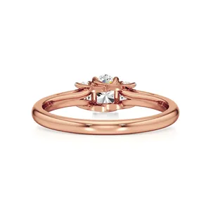 แหวนเพชรโอวัลเกรซทริลโลจี - Product Image 6