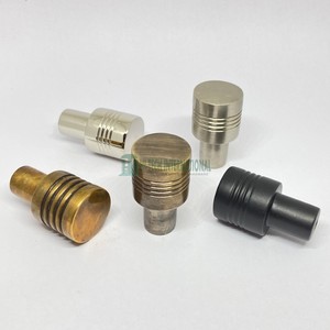 Perilla cilíndrica de latón macizo para armario, perilla de Metal antiguo de alta calidad, tirador de cajón de armario, Hardware al por mayor - Product Image 5